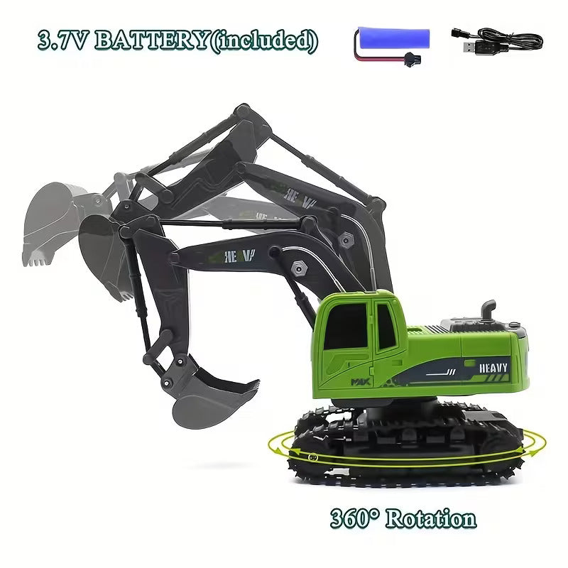 NoroToys™ | Semi Truck & Excavator Toy Set