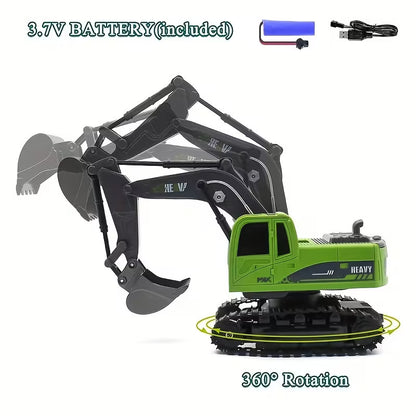 NoroToys™ | Semi Truck & Excavator Toy Set